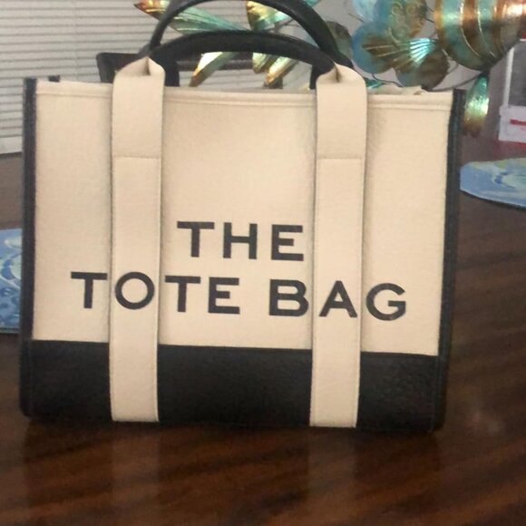 Leather Tote Bag 10.6X13X6.3in - Picture 2 of 9